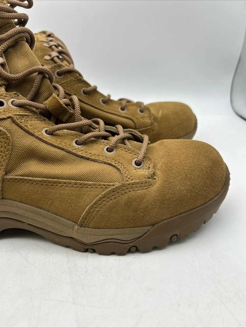 Military Uniform Supply OCP Assault Boots - Coyote Size 9 Reg (Read Desc)